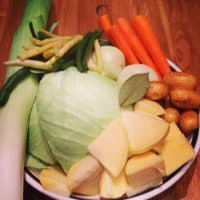 Bouilli de boeuf aux légumes (pot-au-feu)