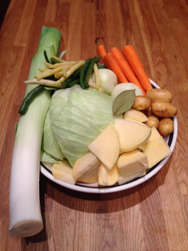 Recette de bouilli de bœuf et légumes traditionnel (pot-au-feu)