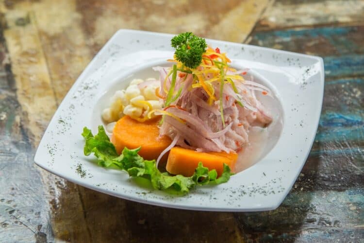 Ceviche classique du Pérou