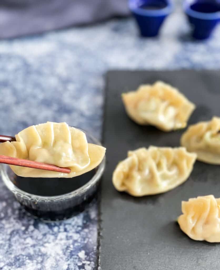 Dumplings cuits à la vapeur