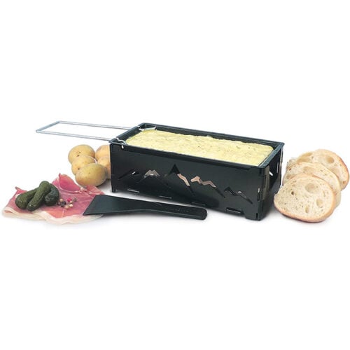 Raclette pliable à la chandelle Noir Swissmar