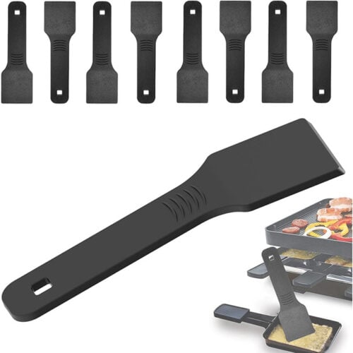 Lot de 8 spatules à raclette pour poêles antiadhésives