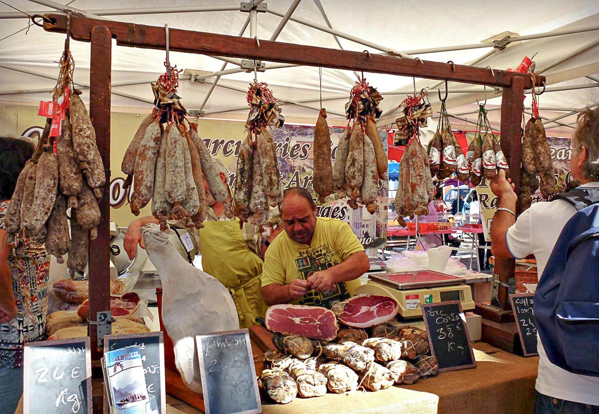 Corsican Charcuterie Counter