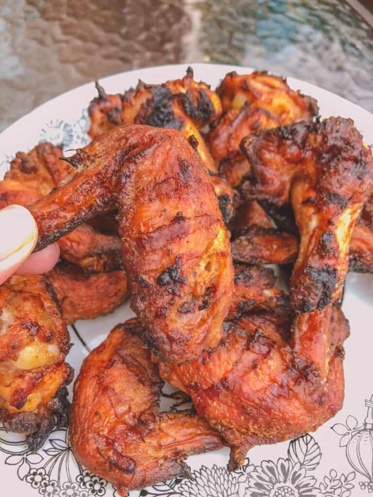 Ailes de poulet croustillantes, lime et poivre