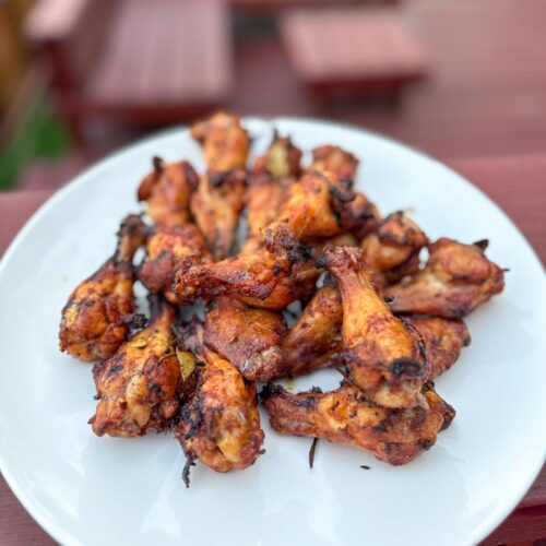 Ailes de poulet lime et poivre croustillantes