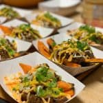 Frites de patates douces au chili (aka la poutine texane)