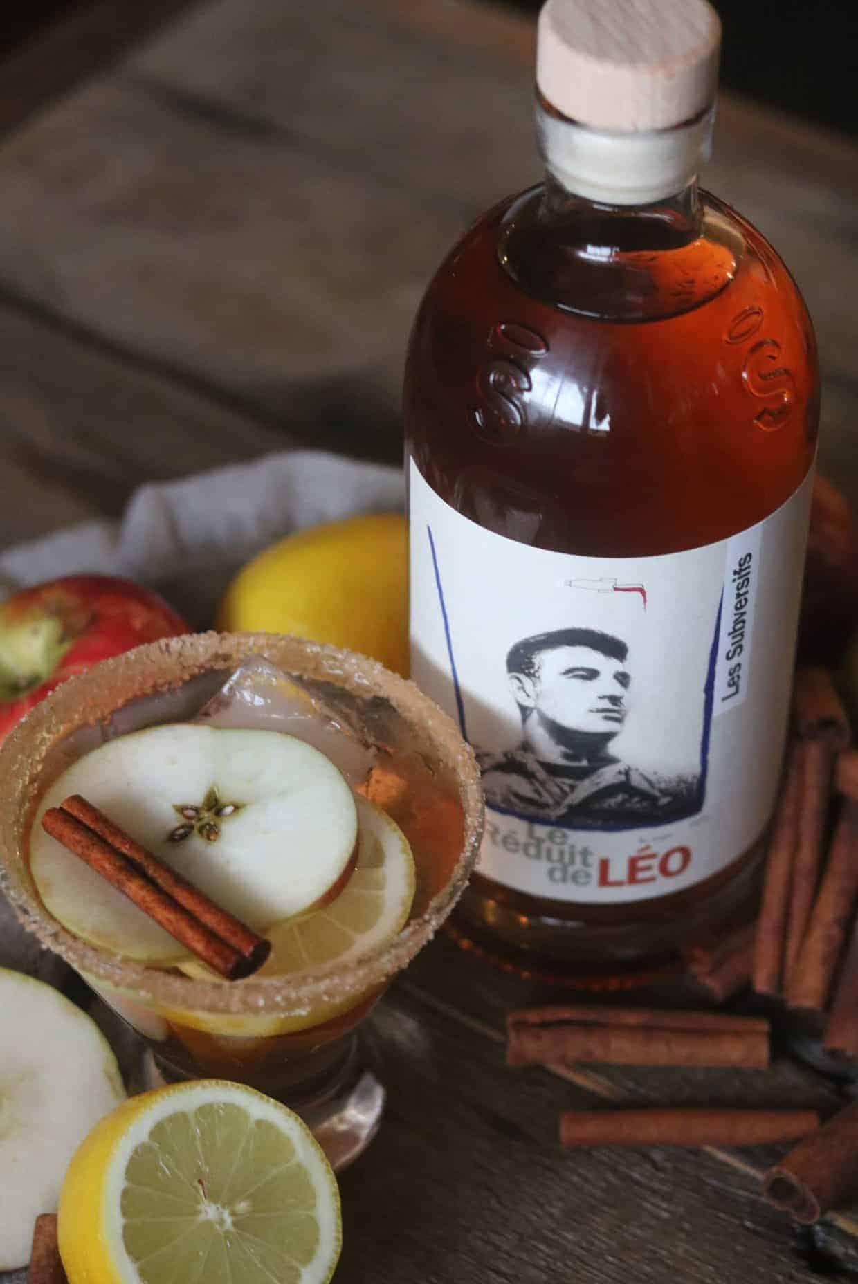 Hot "apple pie" cocktail recipe