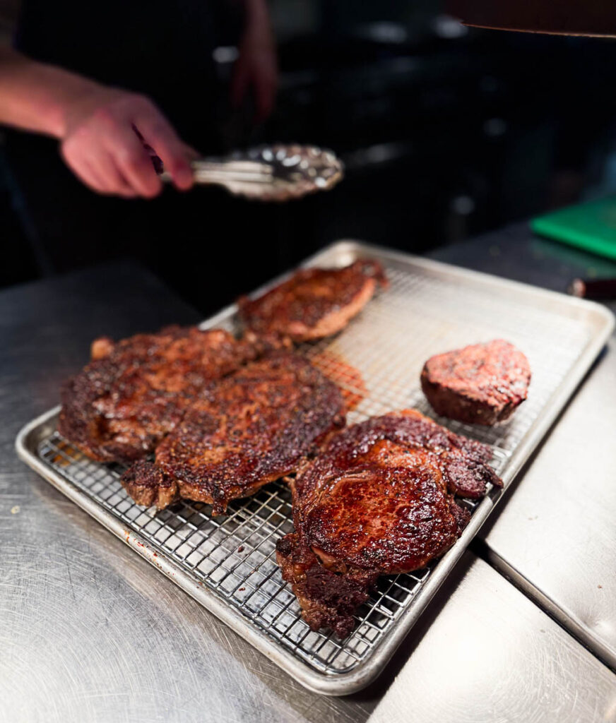 Always let the meat rest