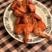 Poulet en crapaudine aux fines herbes