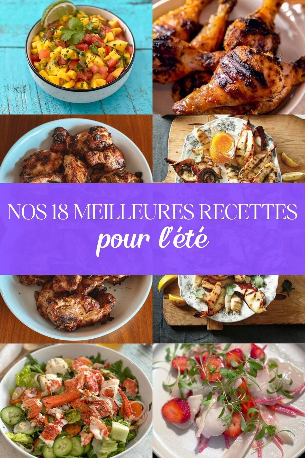 Nos 18 meilleures recettes pour l'été