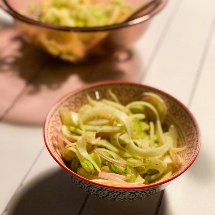 Salade de fenouil frais