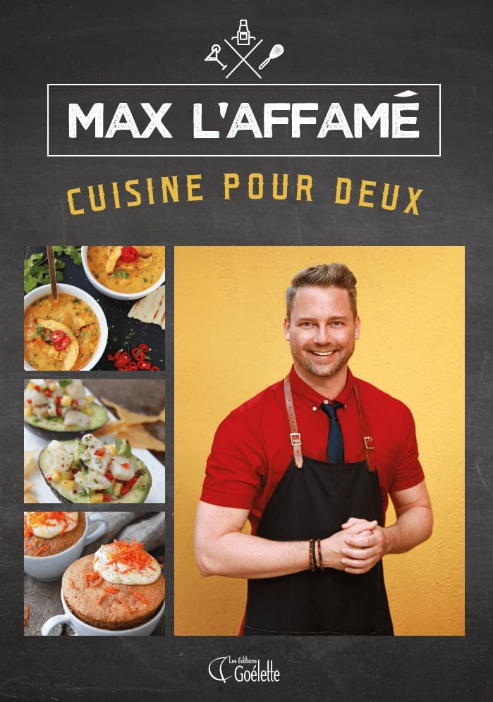 Couverture du livre de Max L'Affamé - Cuisine pour deux