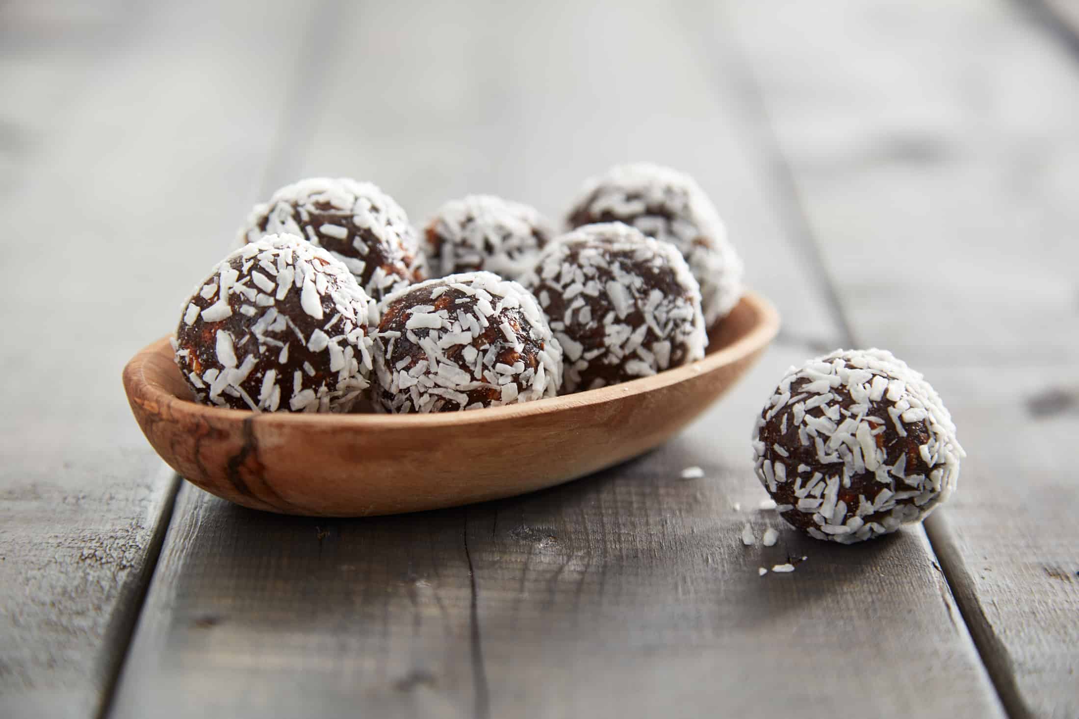 Boules d'énergie aux pruneaux de Californie