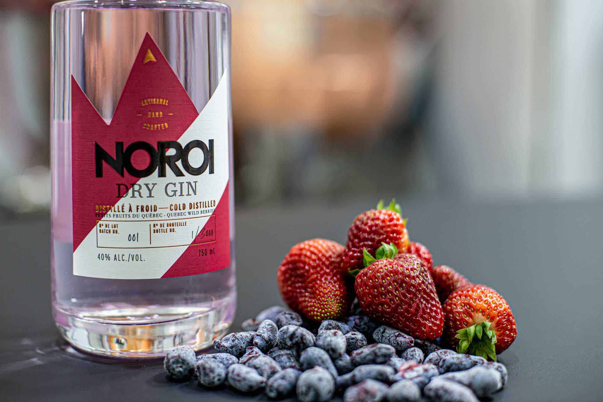 A découvrir: le gin NOROI aux petits fruits et le Noroi Sour