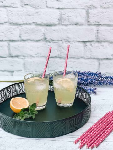 Limonade à la lime, citron et menthe