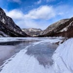 Parc national des hautes-Gorges-de-la-Rivière-Malbaie en hiver