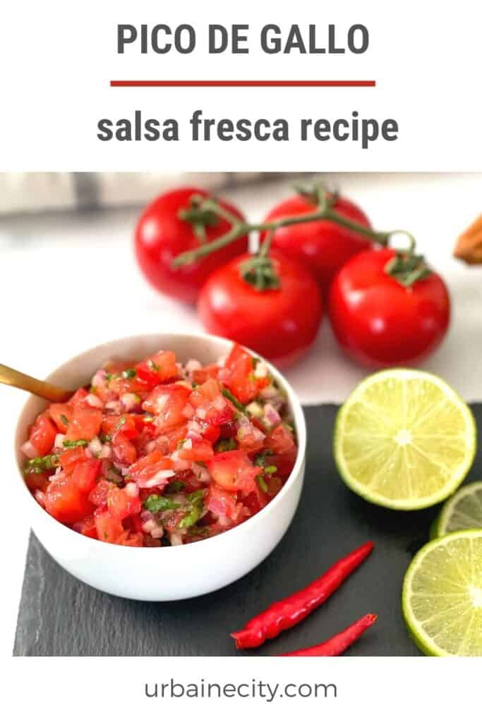 Pico de gallo recipe