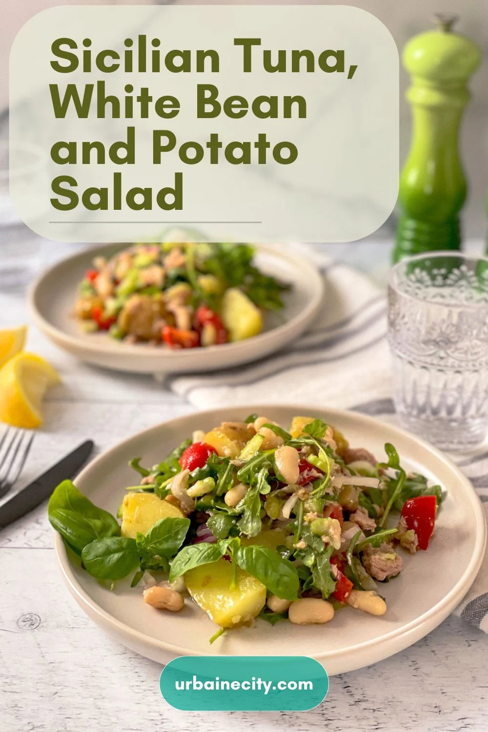 Sicilian Tuna, White Bean and Potato Salad