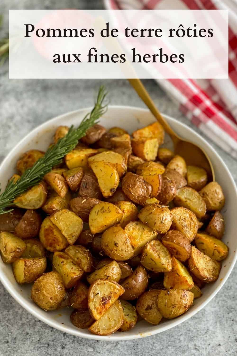 Pommes de terre rôties aux fines herbes et à l'ail | Urbaine City