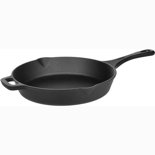 Amazon Basics Pre-Seasoned Cast Iron Skillet Pan | Amazon