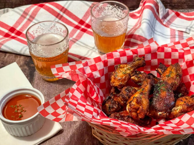 Lime and pepper chicken wings