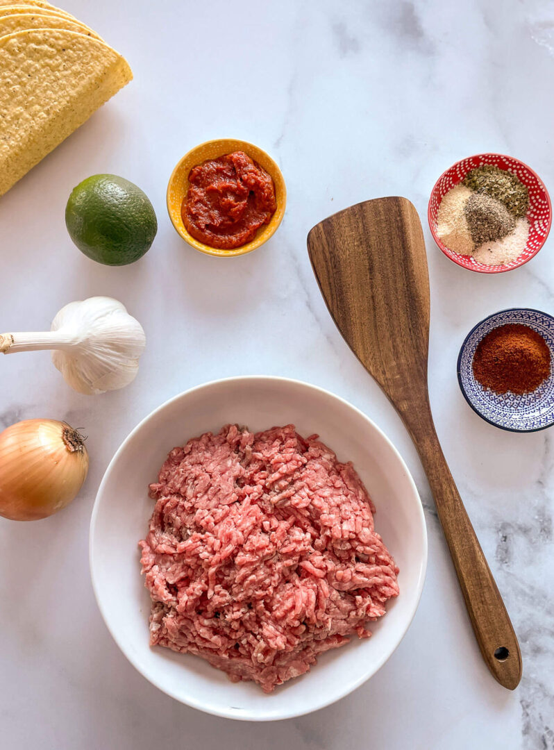TexMex Ground Beef Tacos Recipe Urbaine City