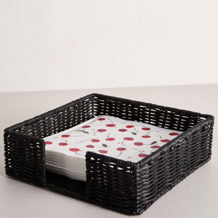Image for The rattan napkin holder | Simons