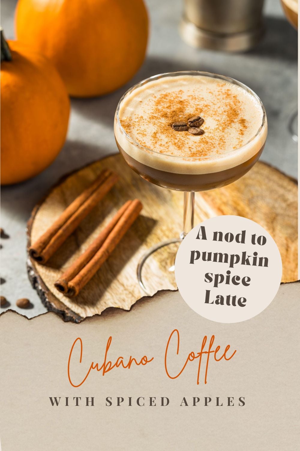 Spiced Apple Café Cubano with Whisky – A Festive Fall Coffee Recipe