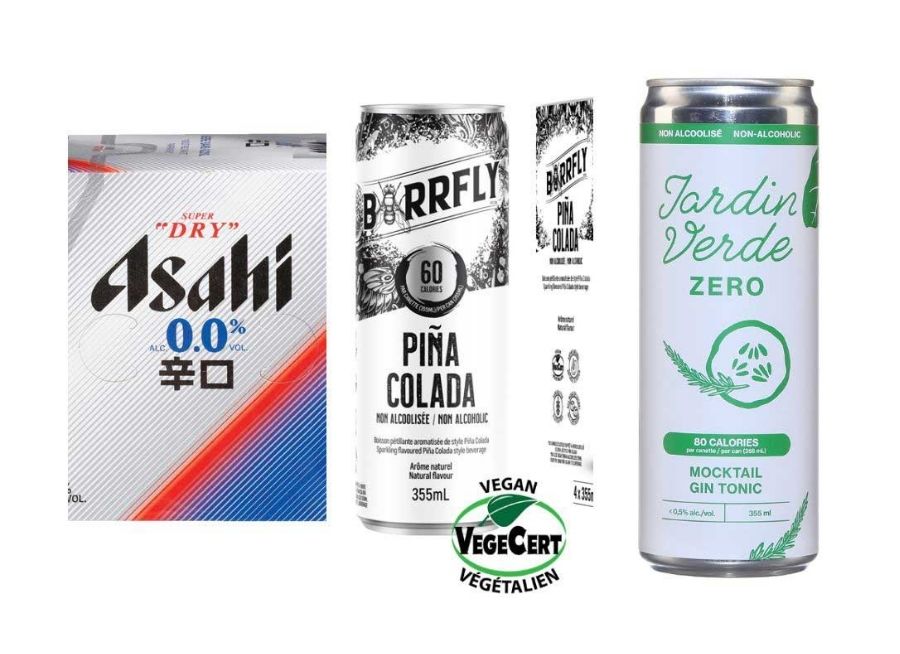 Bières et prêts-à-boire sans alcool