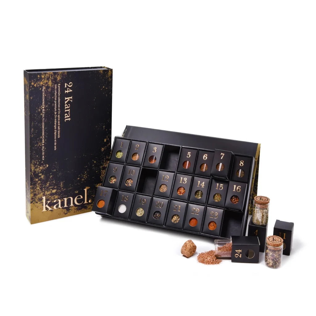 Coffret d'épices Calendrier de l'Avent Kanel 24 Karat