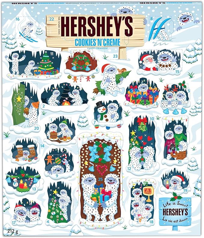 Calendrier de l'avent Hershey's Cookies n Creme