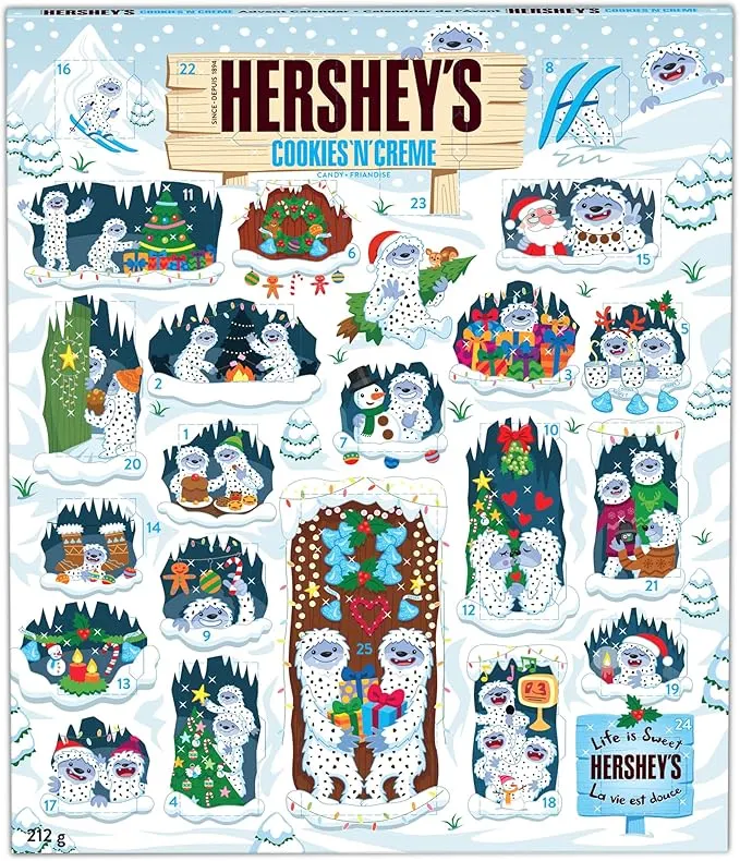 Calendrier de l'avent Hershey's Cookies n Creme