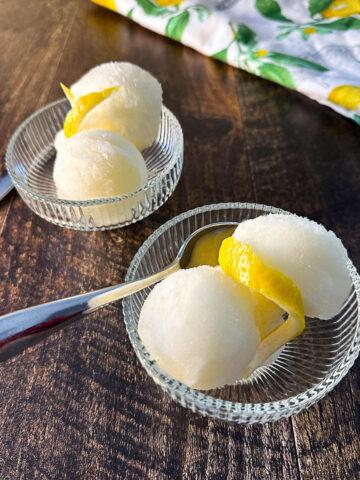 Sorbet au citron