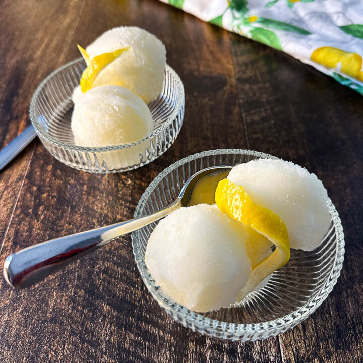 Sorbet au citron