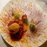Assiette servie lors du souper au Blue Water Resorts