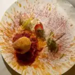 Assiette servie lors du souper au Blue Water Resorts