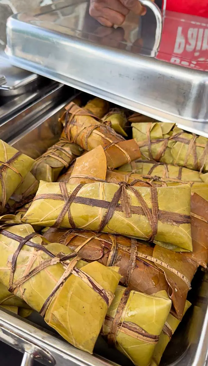 Ducana served at St-John's market on Sundays