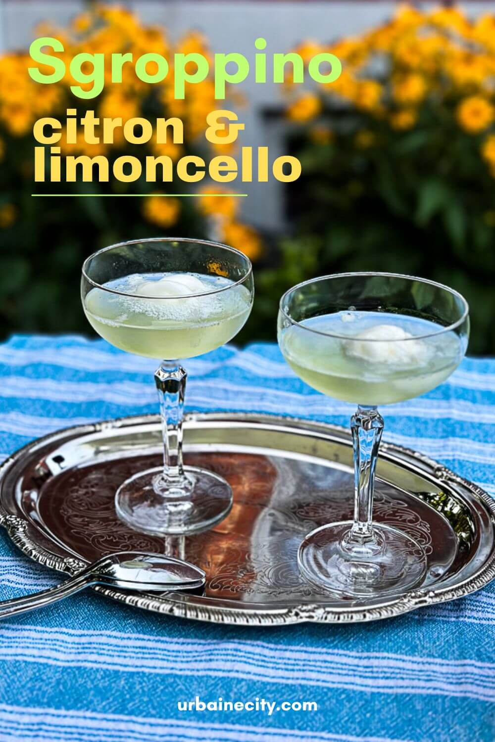 Sgroppino citron et limoncello