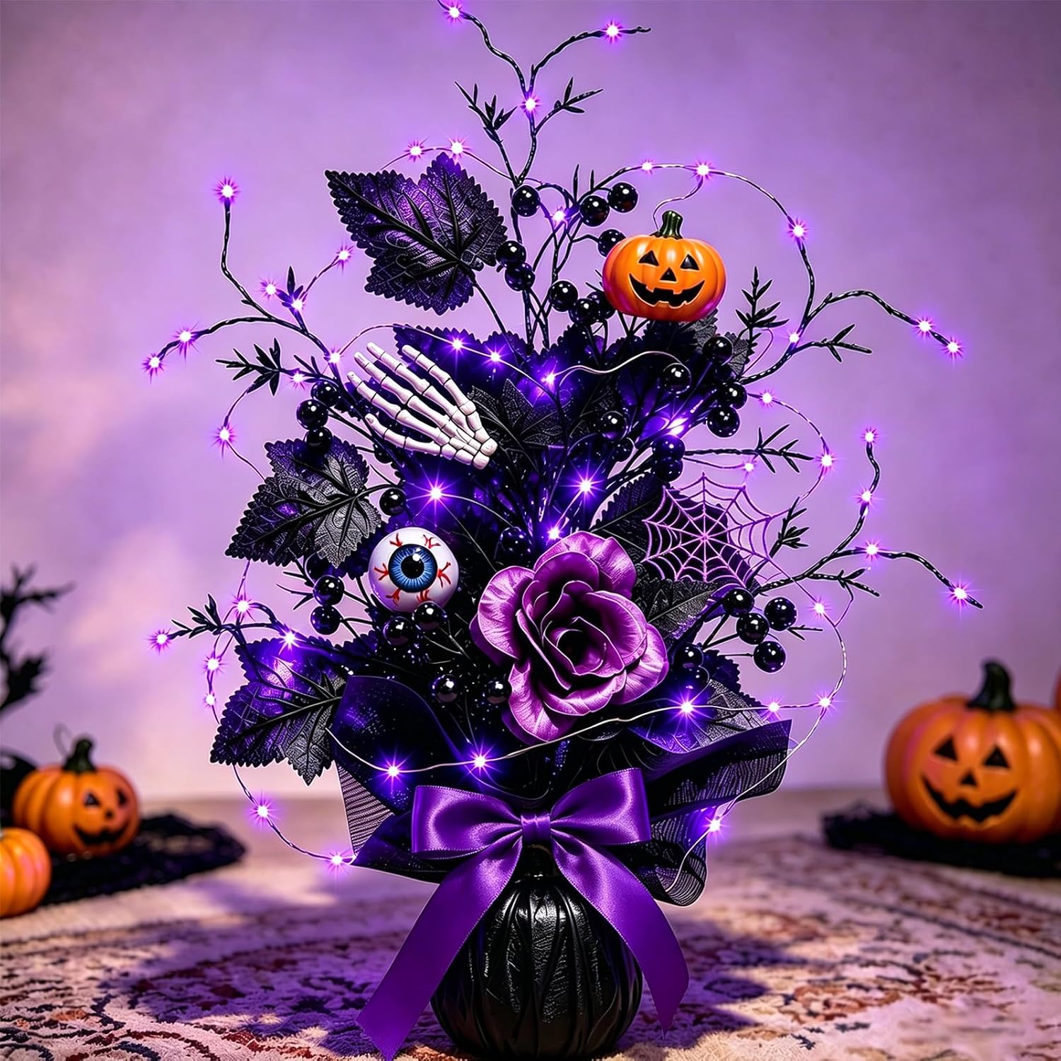 Centre de table effrayant pour Halloween - Amazon