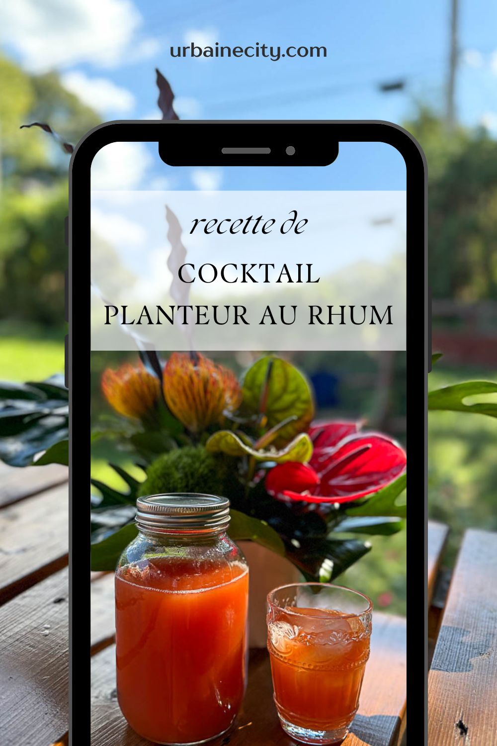 Cocktail planteur au rhum : la recette antillaise facile