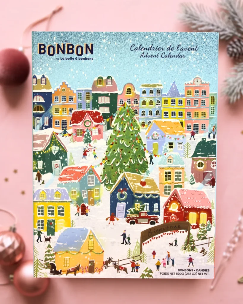 Calendrier gourmand 2026 La Boite à Bonbons