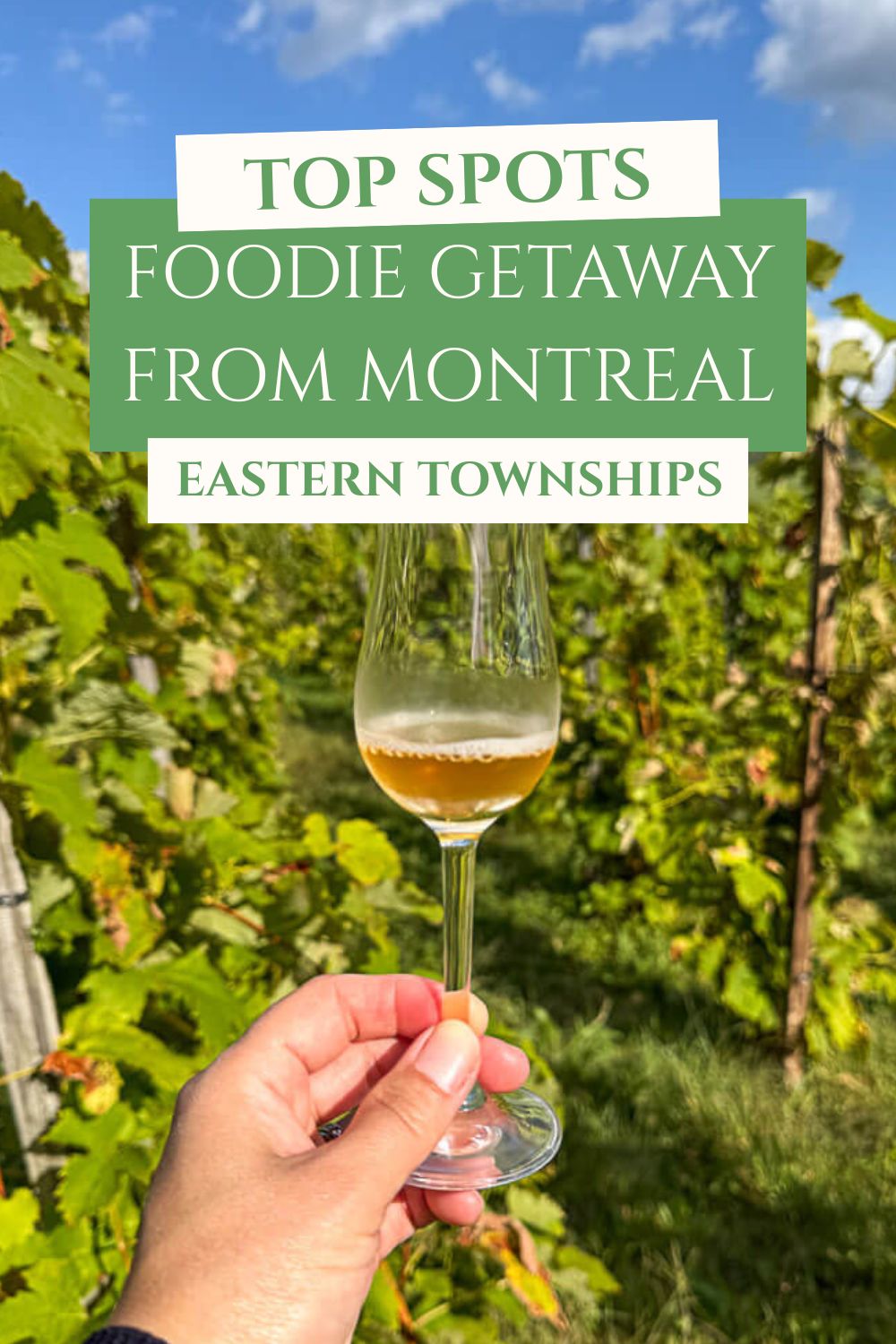 Foodie getaway from Montreal