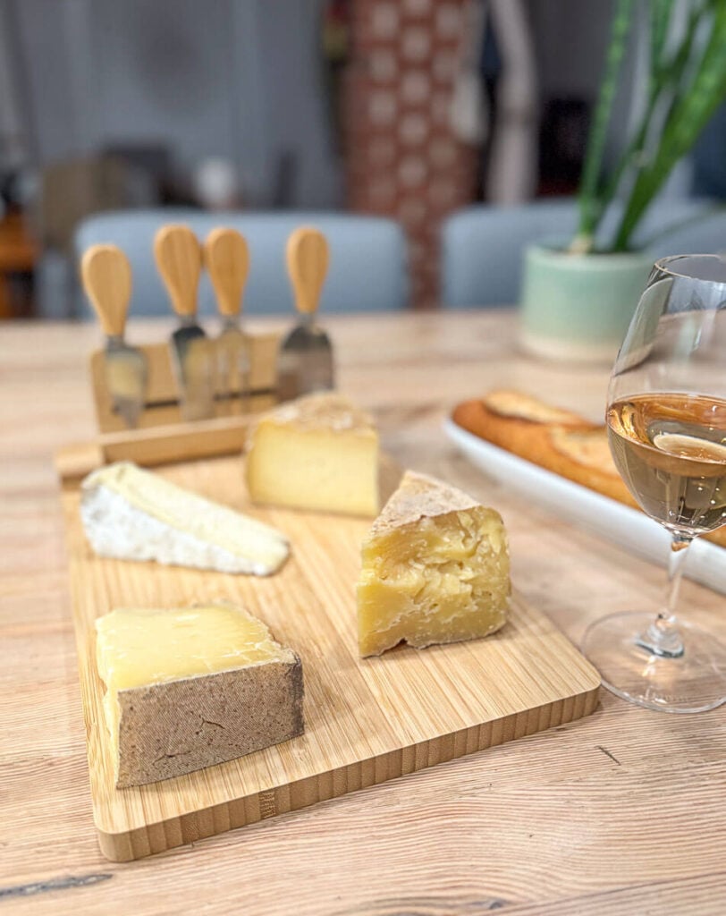 Plateau de fromages de la Fromagerie des Cantons