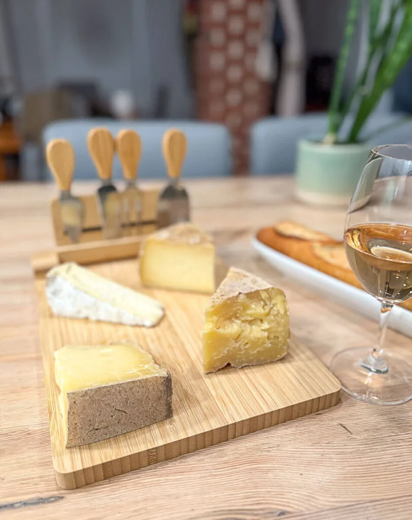 Plateau de fromages de la Fromagerie des Cantons