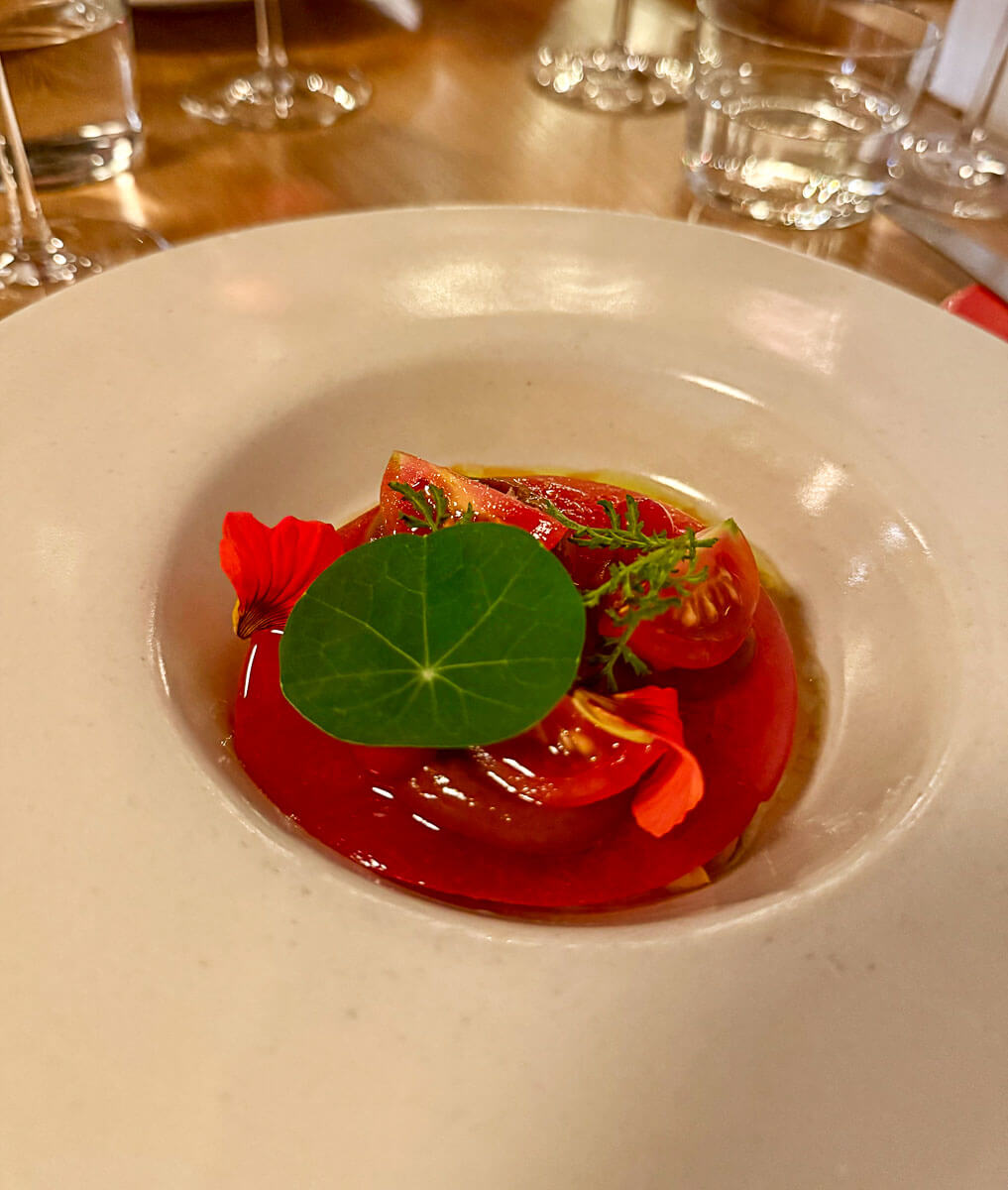 Déclinaison de tomate, miso maison