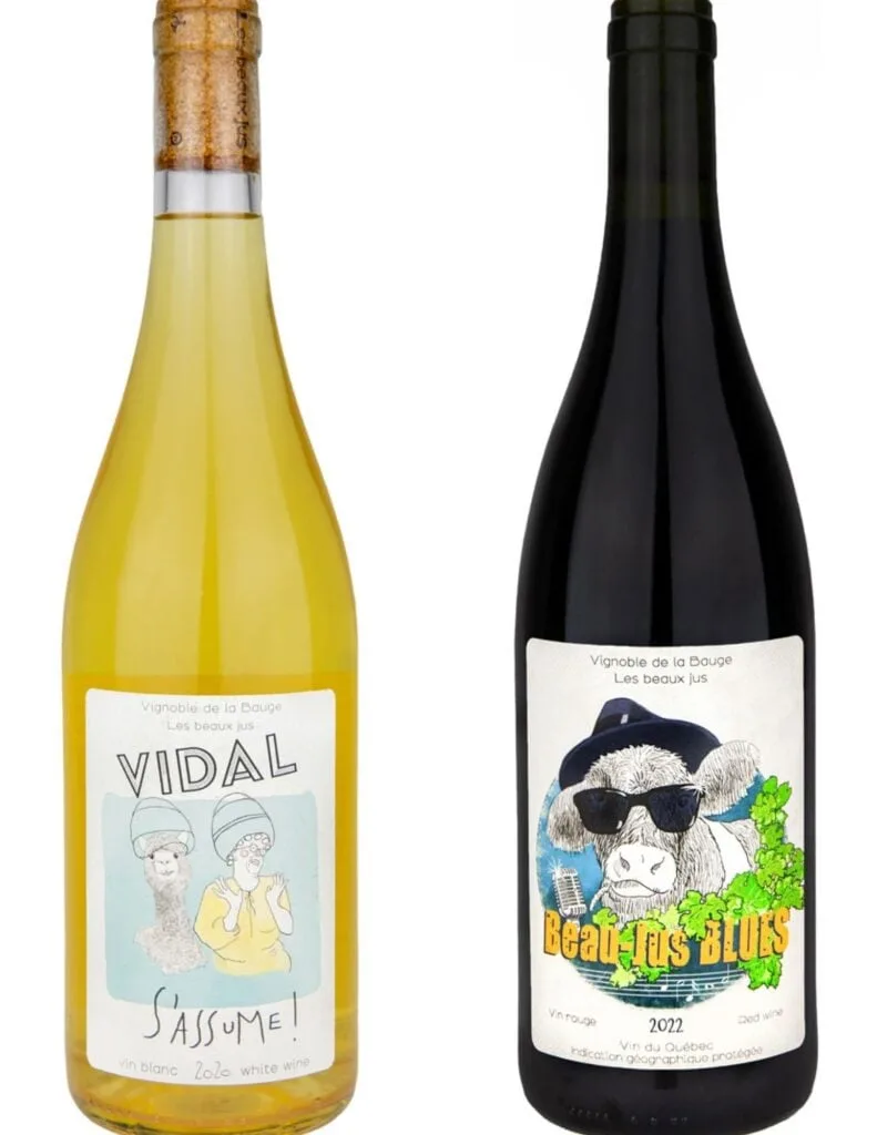Vidal S'Assume et Beau-Jus Blues, Vignoble de La Bauge