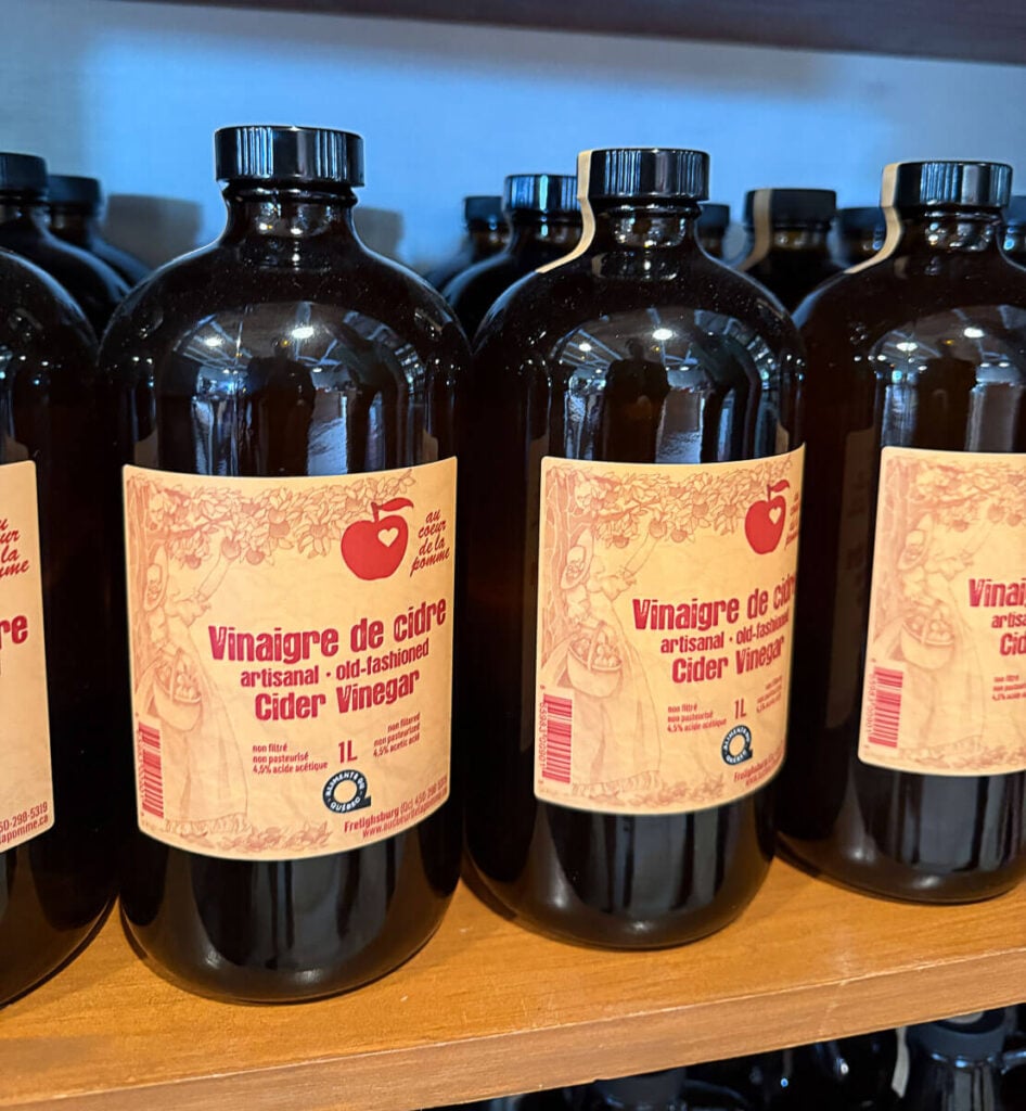 Pots de vinaigres de cidre - Au Coeur de la Pomme