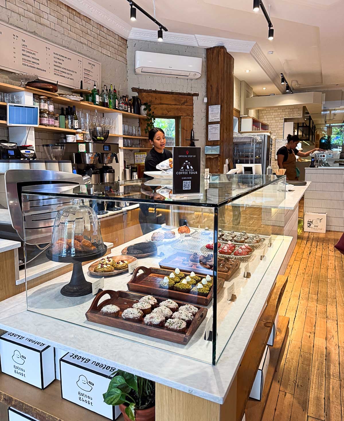 Intérieur du restaurant Gateau Ghost