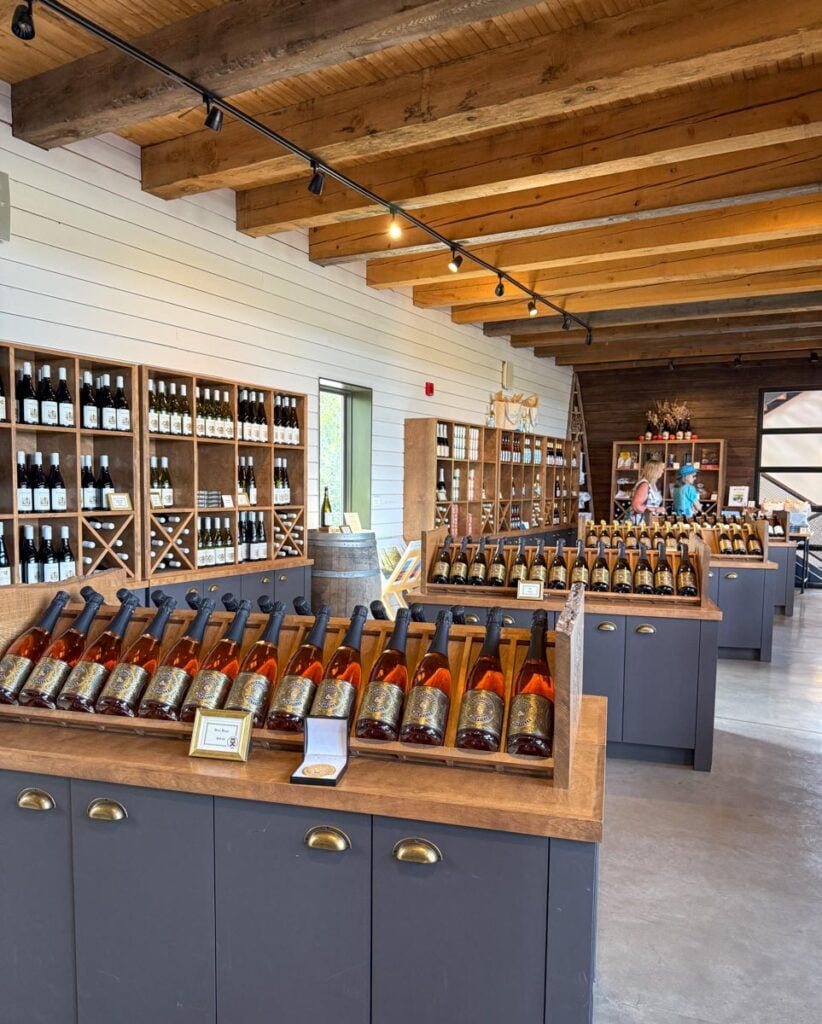 Salle de dégustation de Lightfoot & Wolfville