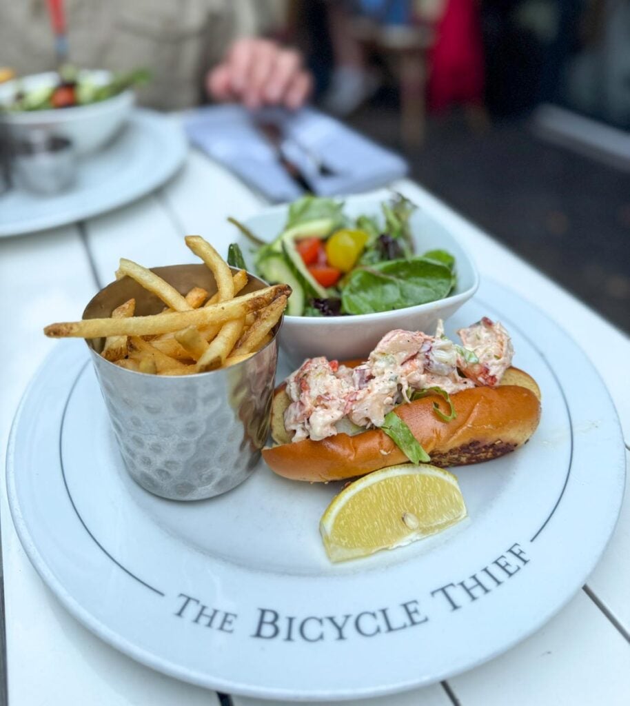 Lobster roll The Bicycle Thief